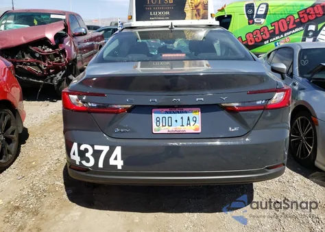 2025 Toyota Camry Xse из США, поврежденный, VIN 4T1DAACK5SU523538